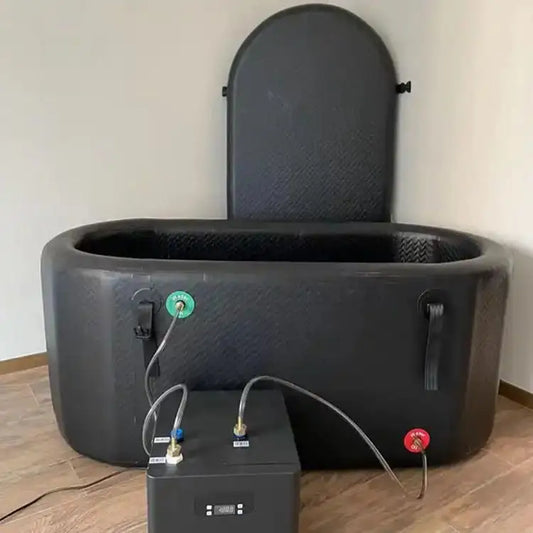 The Barrel Cold Plunge Tub Ice Bath Machine With Chiller System