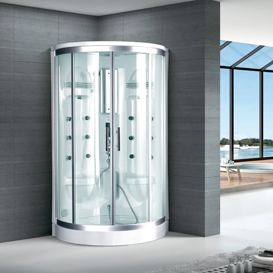 High Quality Modern Luxurious Corner Steam Shower Room